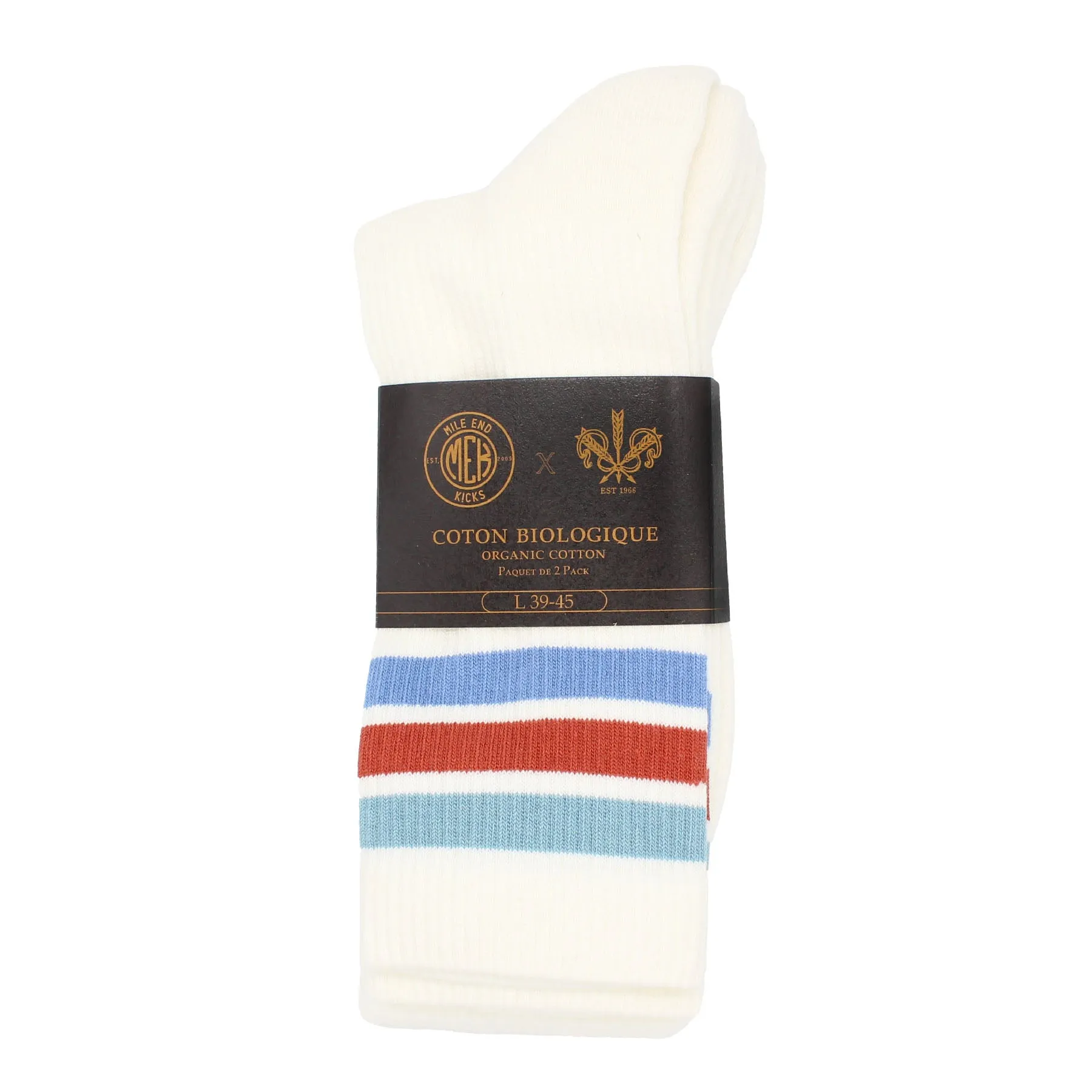 Pedemeia Organic Cotton Sport Socks - 2 Pack unisex