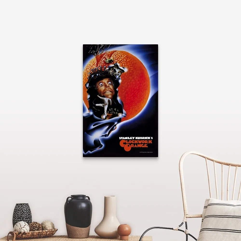 "A Clockwork Orange (1972)" Canvas Wall Art