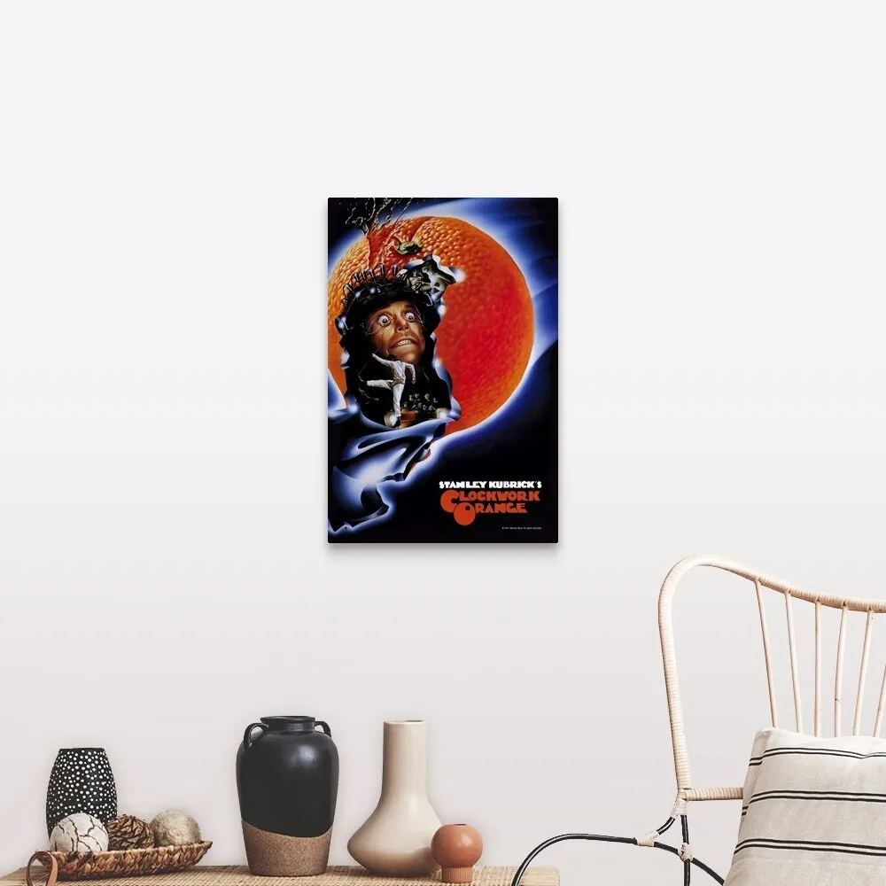 "A Clockwork Orange (1972)" Canvas Wall Art