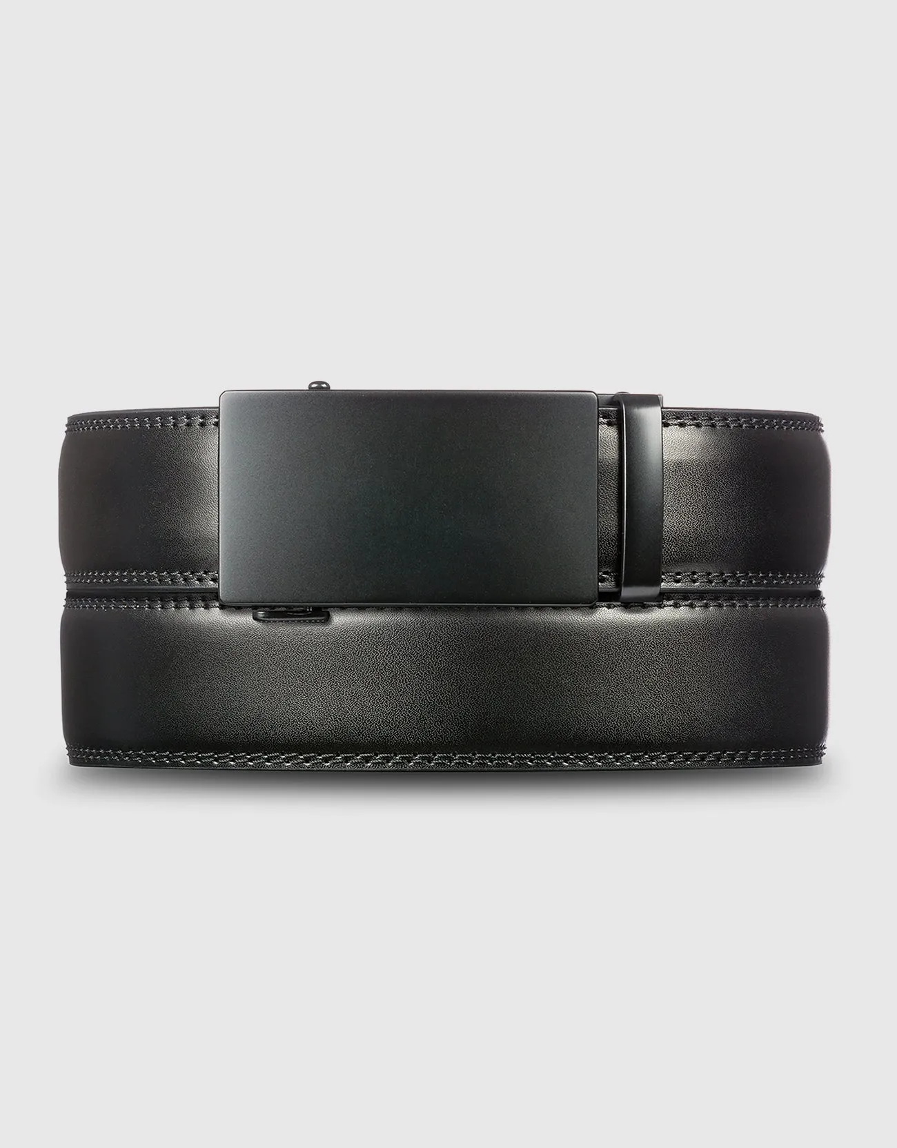 Sleek Luster Ratchet Belt