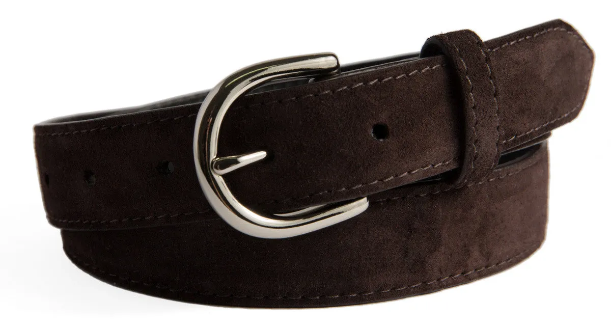 Soho Belt, (1") Shiny Silver Buckle