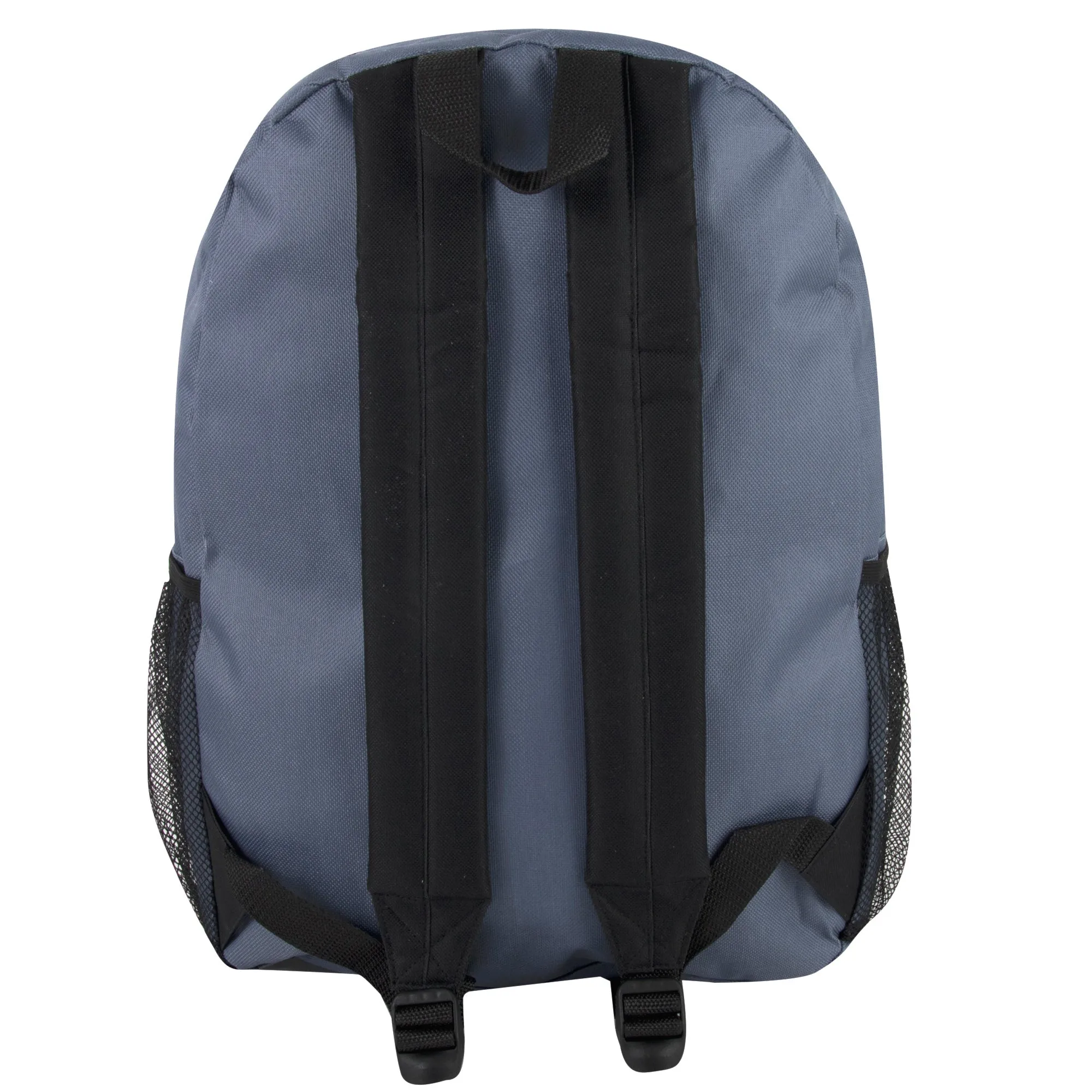 Wholesale 46cm Backpack 25L Capacity With Side Pocket - 5 Dark Colours